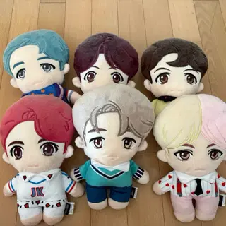 방탄소년단 공식 MD 인형 풀세트