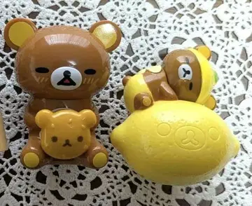 리락쿠마 마스코트 피규어 2세트