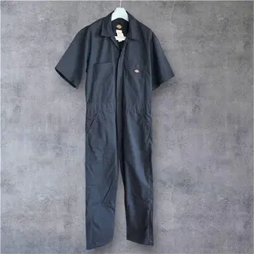 Dickies 반팔 커버올 네이비