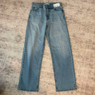 UNIQLO 스트레이트 청바지 28인치(71cm) 63 Blue