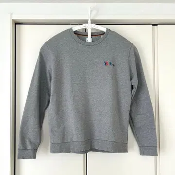 [새상품급] PaulSmith 폴스미스 로고 자수 맨투맨 그레이