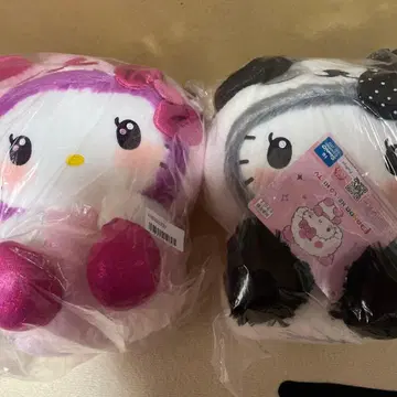 산리오 헬로키티 봉제 인형 2종 세트