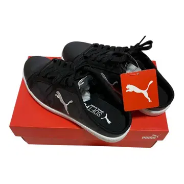 [ 새상품급 ] PUMA 스매시 캣 SL 뮬 블랙 24.5 샌들
