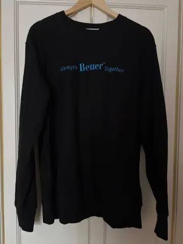 ALWAYTH 올웨이즈 맨투맨 Better 콜라보