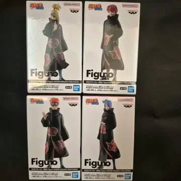 NARUTO 나루토 돌풍전 Figuno 전4종 아카츠키 피규어
