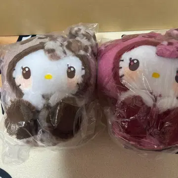 산리오 헬로키티 봉제 인형 2종 세트