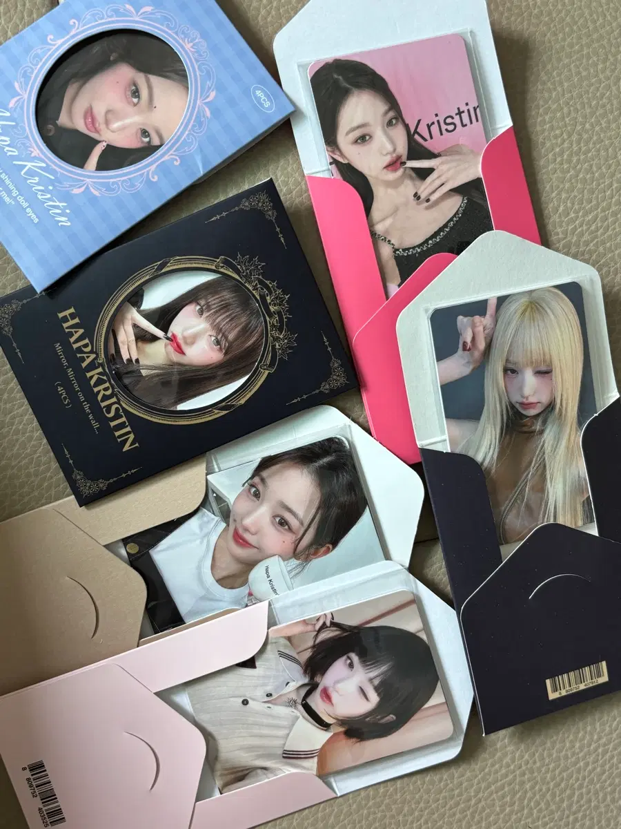 장원영 하파크리스틴 포토카드 6세트(총24장) 일괄