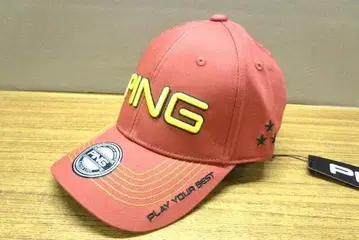 미사용 새상품 PING 핑 골프 HW-N2504 컬러 코드 캡 오렌지