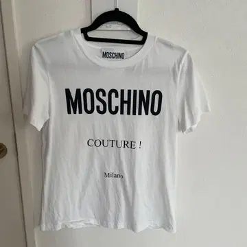 MOSCHINO COUTURE! T셔츠 화이트