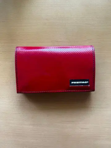 FREITAG 접이식 지갑 레드