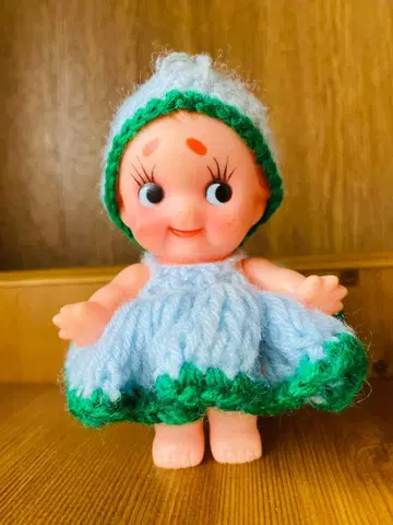 쇼와 레트로 소프트 비닐 큐피 인형 의류 포함 당시 물품 빈티지