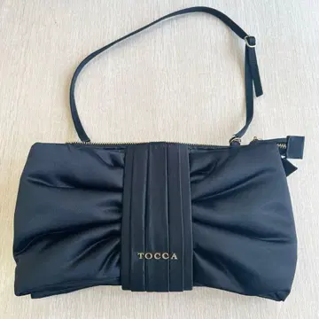 새상품급! TOCCA 토카 리본 미니백 숄더백 사선 크로스백 블랙