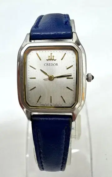 SEIKO CREDOR 손목시계 1271-5020 벨트 타사 제품 작동품