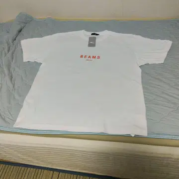 BEAMS T셔츠 화이트