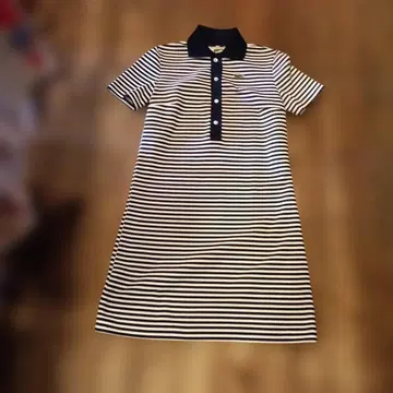 LACOSTE 라코스테 보더 폴로 원피스 프랑스제