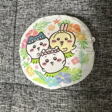 영화 치이카와 (먼작귀) 수납 파우치 포함 에코백 트로피컬