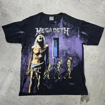 빈티지 메가데스 Vintage 1992 Megadeth 셔츠
