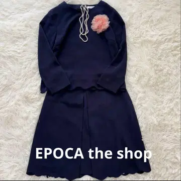 EPOCA the shop 노카라 플레어 스커트 셋업 네이비
