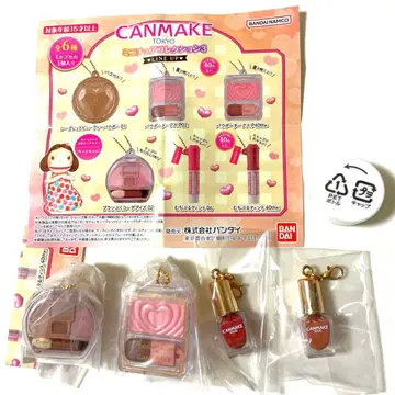CANMAKE 미니어처 컬렉션 3 + 식품 완구 4점 미개봉 새상품