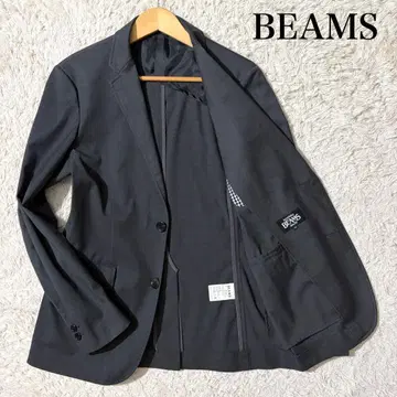 [ 새상품급 ] 빔즈 테일러드 자켓 언라이닝 자켓 그레이 슬림 M