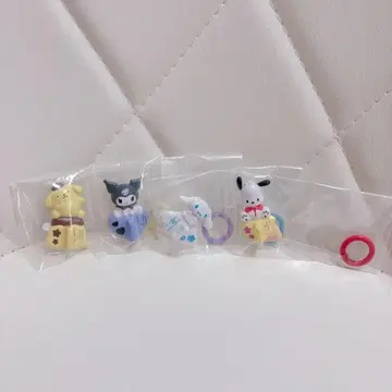 산리오 키링 행거 가챠 4종 세트