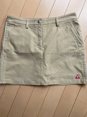 르꼬끄 스포르티브 여성용 골프 스커트 베이지