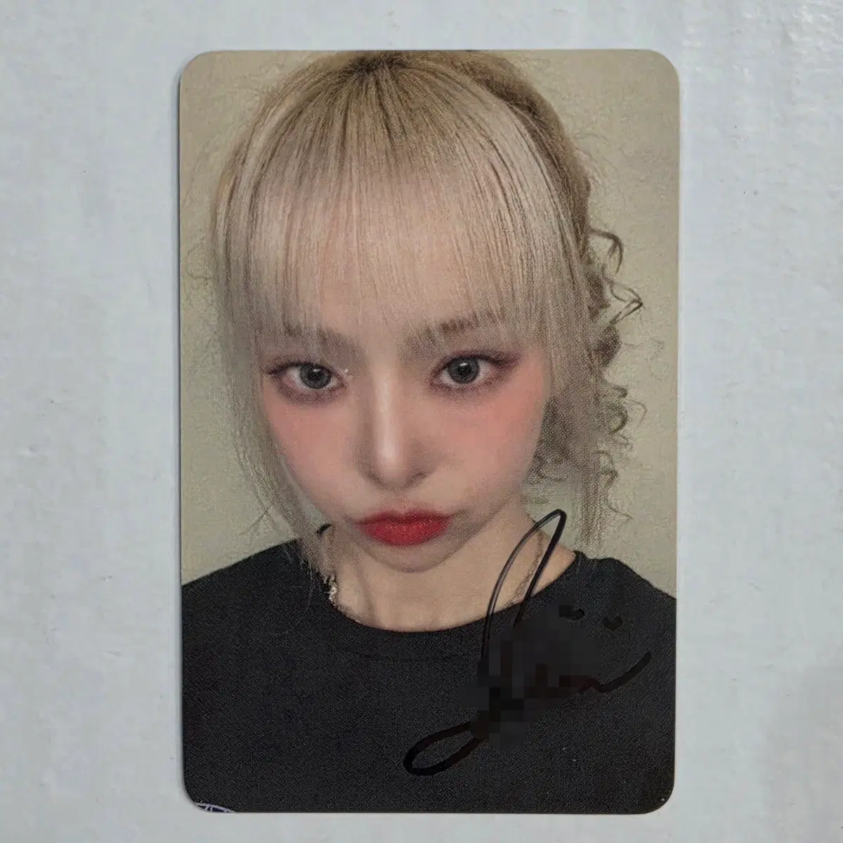 ARTMS LOONA Jinsoul Signature Polaroid | Bunjang Global