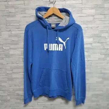 PUMA 푸마 빅 로고 프린트 풀오버 후드티 후드티/남성용