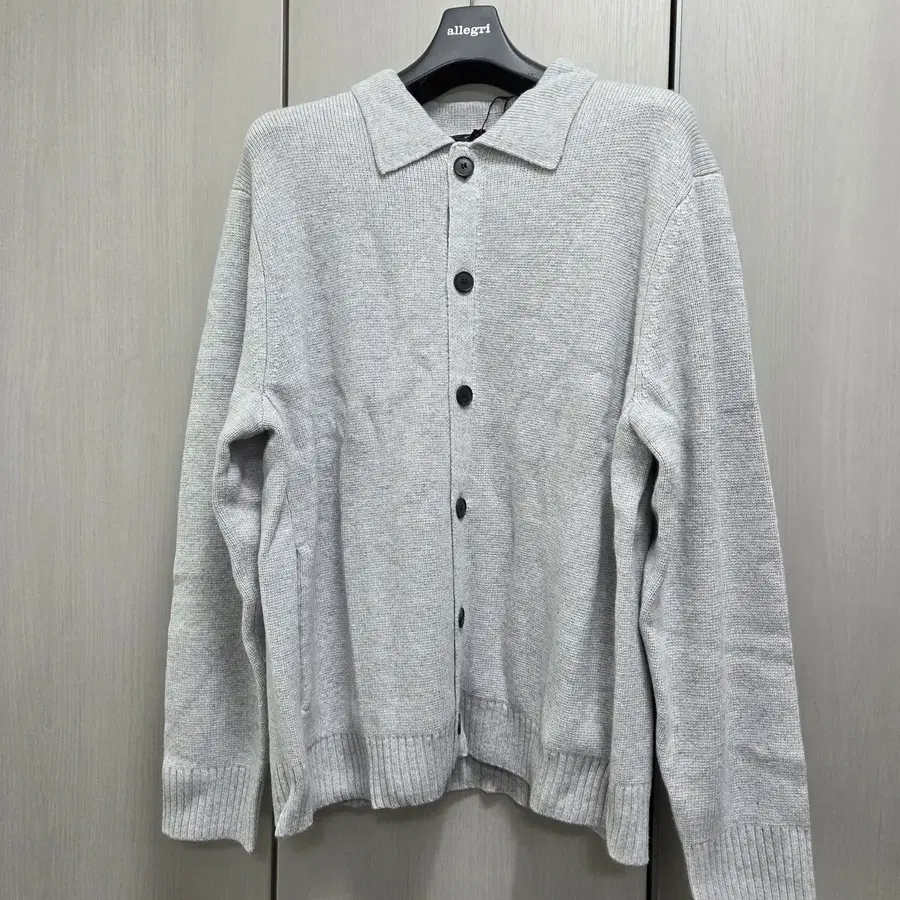 띠어리 캐시미어 카라니트 CAMERON CRD XL 110 그레이