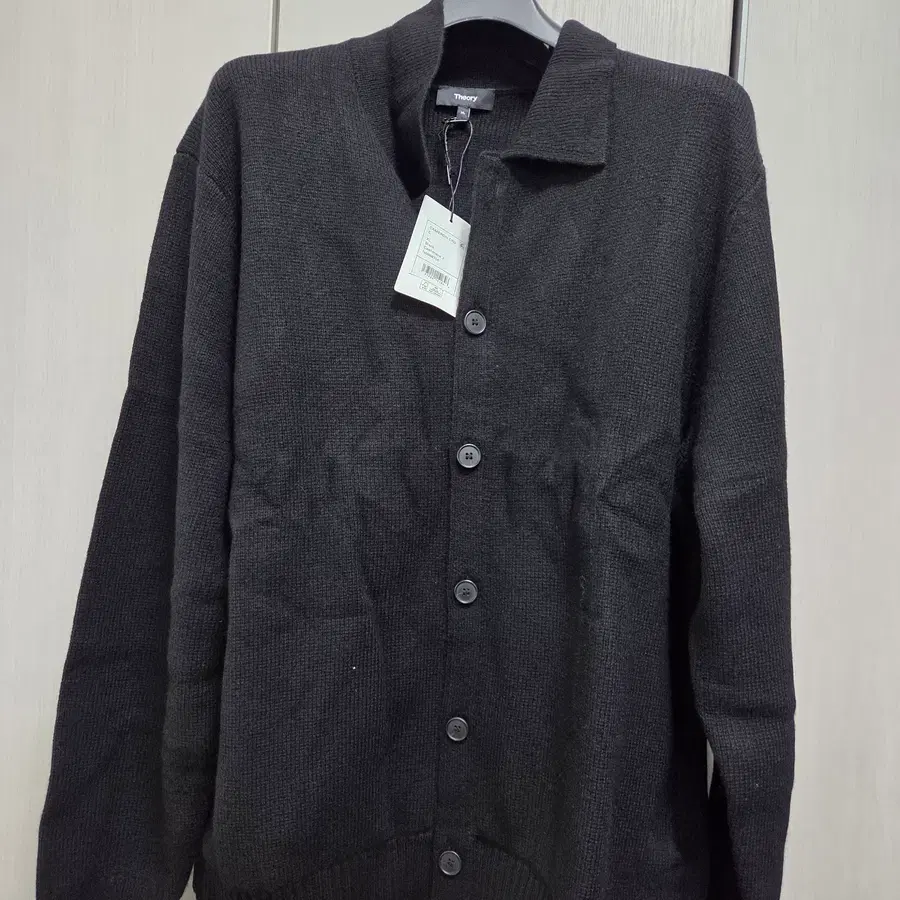 띠어리 캐시미어 카라니트 CAMERON CRD XL 110 블랙