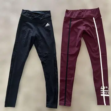 adidas PUMA 여성용 레깅스 2세트 L사이즈 새상품급
