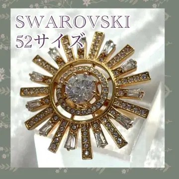 새상품급 SWAROVSKI Sunshine 반지 52사이즈 반지 골드