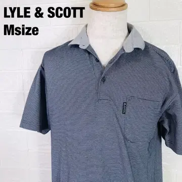 LYLE & SCOTT 라일앤스캇 보더 반팔 피케 셔츠 217