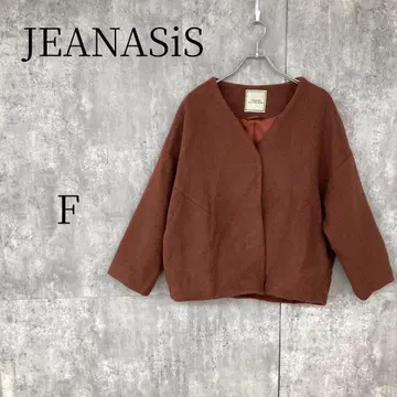 JEANASIS 지나시스 노카라 숏코트 F