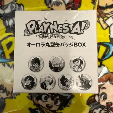 히로아카 PLAYNESTA 캔뱃지 오로라 원형 캔뱃지