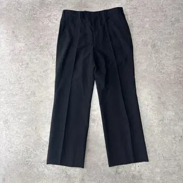 빈티지 슬랙스 YZIP지퍼 트라우저 Pants 블랙 일본제