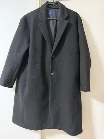 BACK NUMBER 체스터 코트 블랙 XL