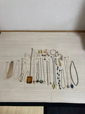 유품 정리 액세서리 반지 목걸이 귀찌 묶음 판매