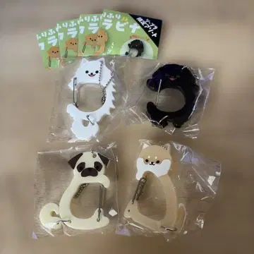 [ 완판템 ] 강아지 카라비너 4종 세트