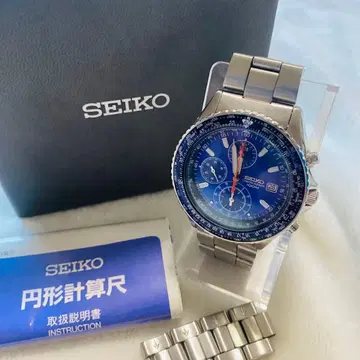 SEIKO 파이롯트 크로노그래프 남성용 쿼츠 QZ 7T92-0CF0