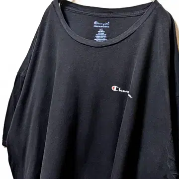 챔피온 Champion 로고 T셔츠 3XL 블랙 구제 의류