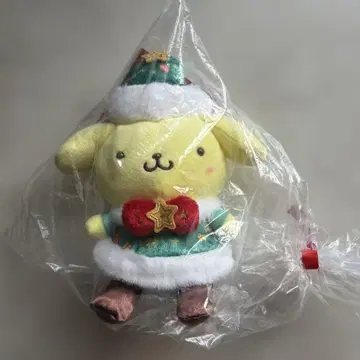 산리오 폼폼푸딩 마스코트 키링 크리스마스