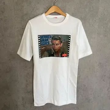 리바이스 상의 T셔츠 levis 제임스 딘 화이트 반팔