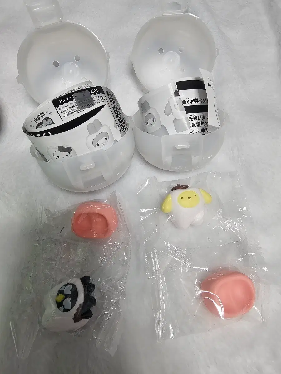 (일괄)산리오 피규어 이빨 가챠