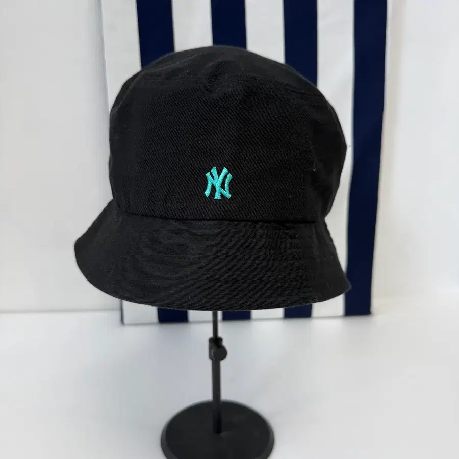 MLB NY 뉴욕양키스 블랙 버킷햇 벙거지 모자 M 59 js