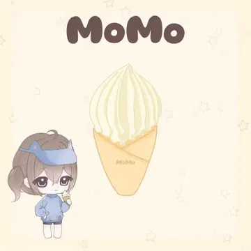 MoMo 아이스콘 플레인