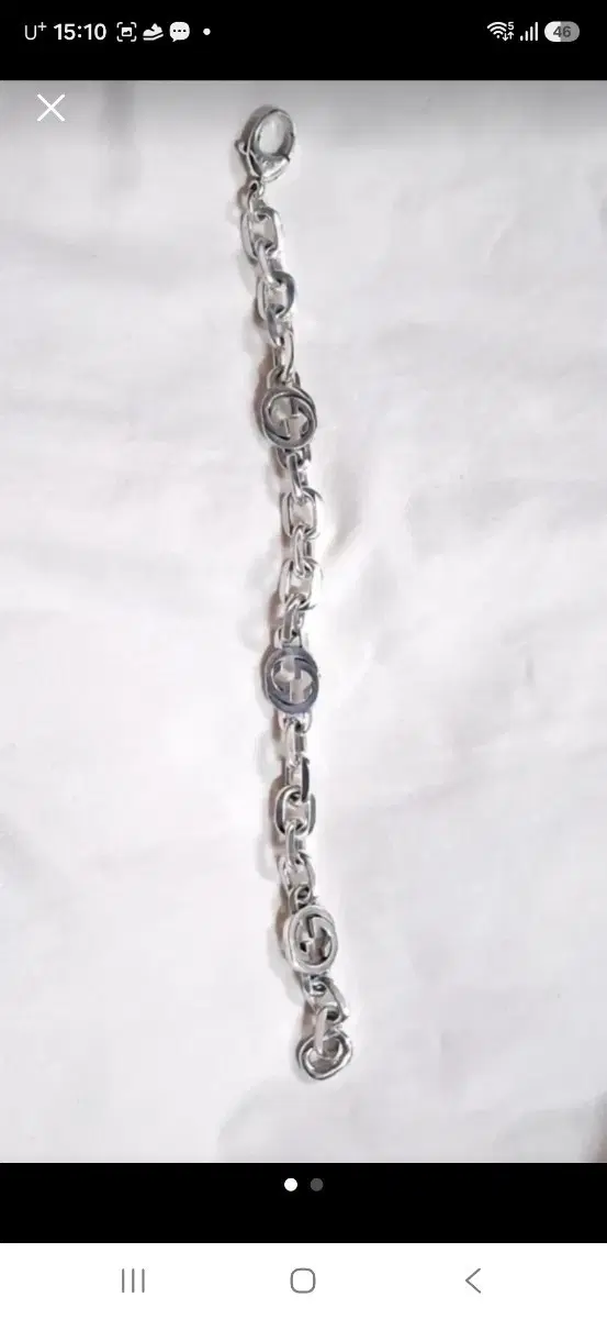 (새상품) S925 은팔찌 19cm