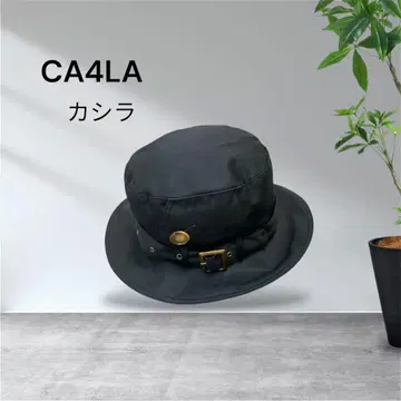 3123 새상품급 CA4LA 카시라 버킷 햇 블랙