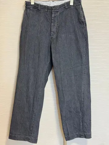 CIOTA 26SS 데님 슬랙스 블랙 사이즈 5