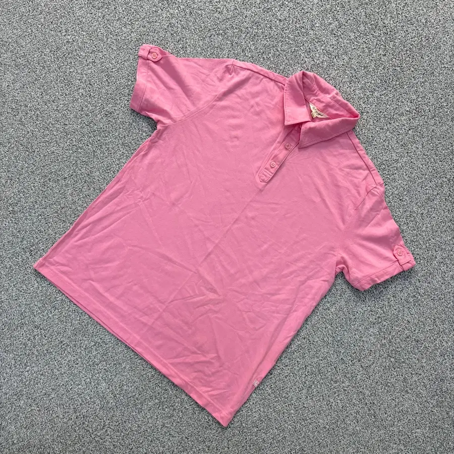100 빈티지 반팔 카라티 0714J2